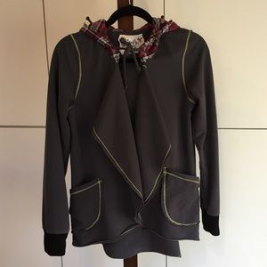 Anthropologie Crafty Sweatshirt Wrap